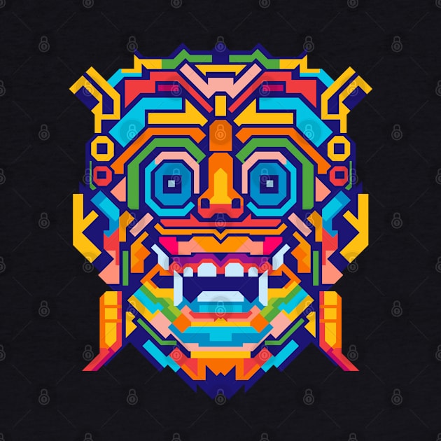 BARONG POP ART ILLUSTRATION by mrcatguys